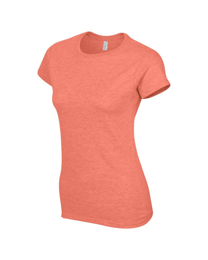 SOFTSTYLE ®  LADIES' T-SHIRT - Heather Orange - Additional