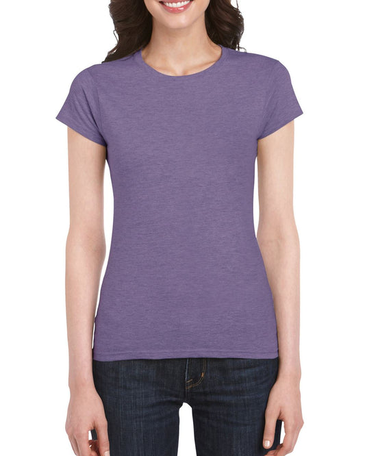 SOFTSTYLE ®  LADIES' T-SHIRT - Heather Purple - Main