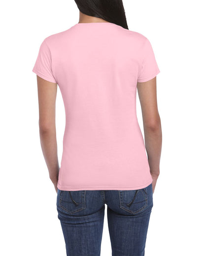 SOFTSTYLE ®  LADIES' T-SHIRT - Light Pink - Additional