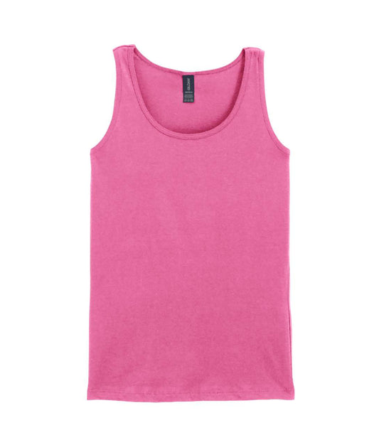 SOFTSTYLE ®  LADIES' TANK TOP - Azalea - Main