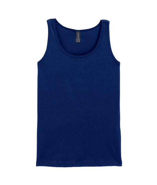 SOFTSTYLE ®  LADIES' TANK TOP - Navy - Main