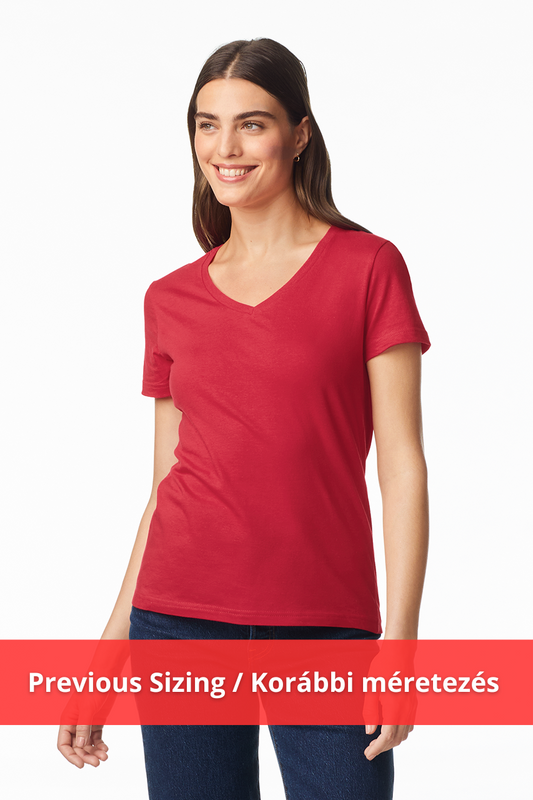 SOFTSTYLE™ LADIES' V-NECK T-SHIRT