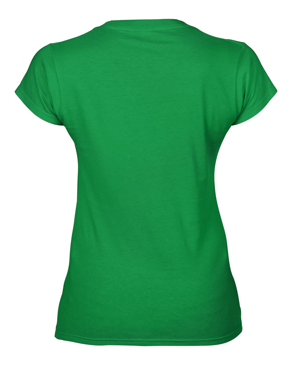 SOFTSTYLE ®  LADIES' V-NECK T-SHIRT - Irish Green - Additional
