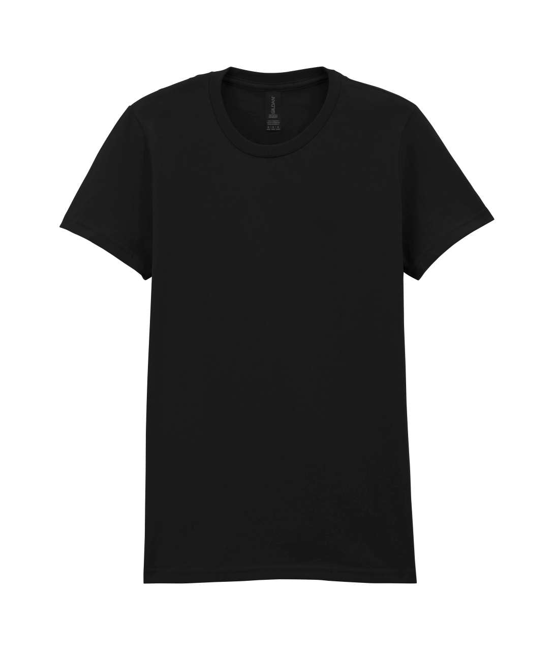 SOFTSTYLE® MIDWEIGHT WOMEN'S T-SHIRT - Pitch Black - colorimageurl