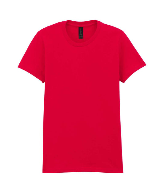 SOFTSTYLE® MIDWEIGHT WOMEN'S T-SHIRT - Red - colorimageurl