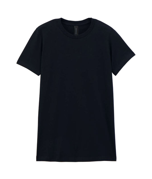SOFTSTYLE® CVC WOMEN'S T-SHIRT - Pitch Black - colorimageurl