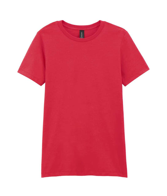 SOFTSTYLE® CVC WOMEN'S T-SHIRT - Red Mist - colorimageurl