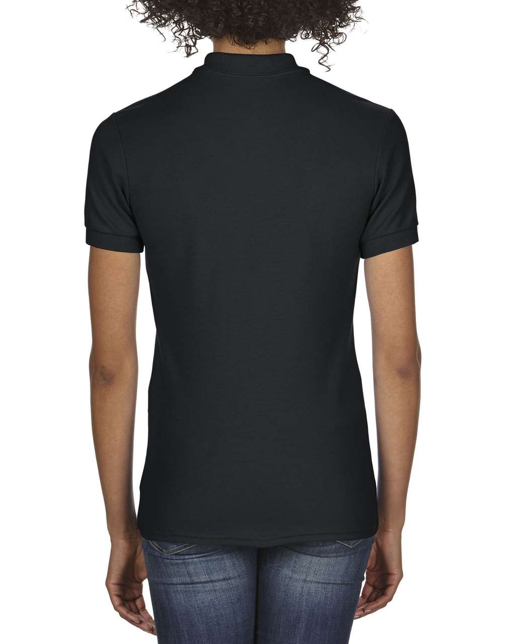 DRYBLEND ®  LADIES' DOUBLE PIQUÉ POLO - Black - Additional