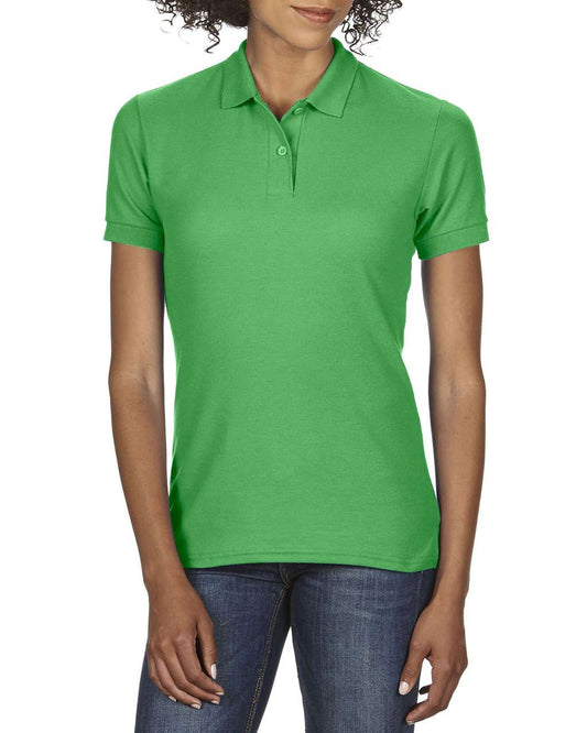 DRYBLEND ®  LADIES' DOUBLE PIQUÉ POLO - Irish Green - Main