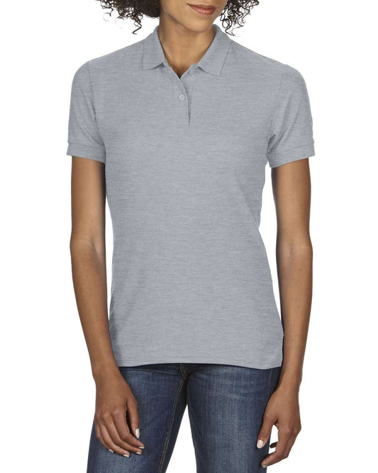DRYBLEND ®  LADIES' DOUBLE PIQUÉ POLO - RS Sport Grey - Main