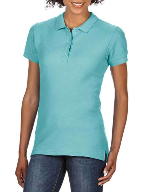 PREMIUM COTTON ®  LADIES' DOUBLE PIQUÉ POLO - Chalky Mint - Main