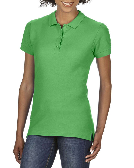 PREMIUM COTTON ®  LADIES' DOUBLE PIQUÉ POLO - Irish Green - Main