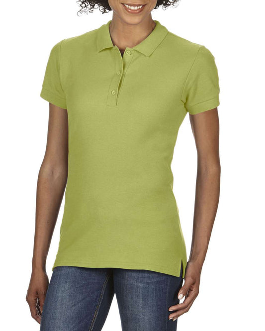 PREMIUM COTTON ®  LADIES' DOUBLE PIQUÉ POLO - Kiwi - Main