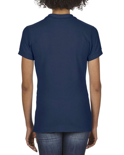 PREMIUM COTTON ®  LADIES' DOUBLE PIQUÉ POLO - Navy - Additional