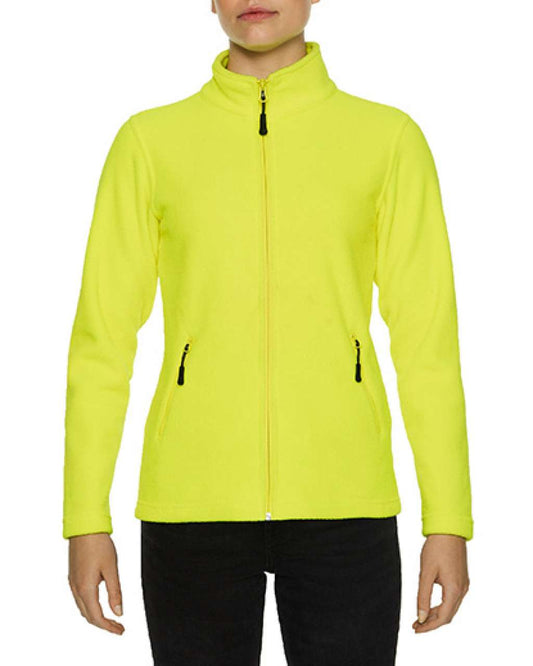 HAMMER LADIES MICRO-FLEECE JACKET - Safety Green - colorimageurl