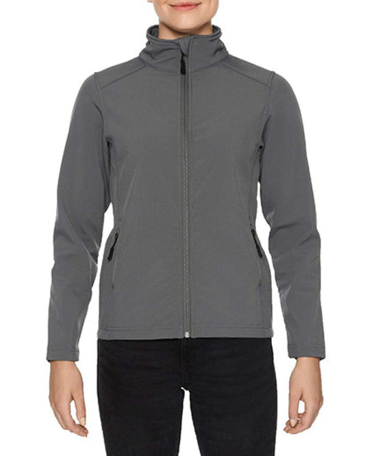 HAMMER LADIES SOFTSHELL JACKET - Charcoal - colorimageurl