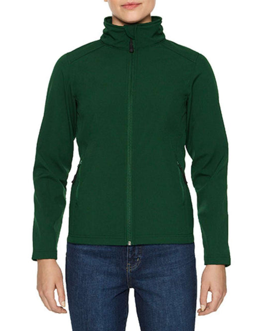 HAMMER LADIES SOFTSHELL JACKET - Forest Green - colorimageurl