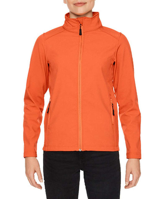 HAMMER LADIES SOFTSHELL JACKET - Orange - colorimageurl