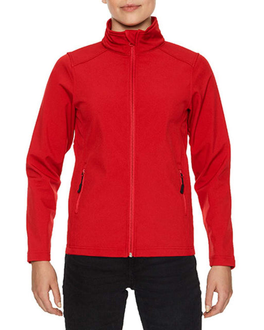 HAMMER LADIES SOFTSHELL JACKET - Red - colorimageurl
