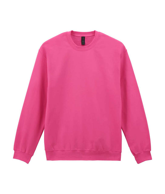 SOFTSTYLE® MIDWEIGHT FLEECE ADULT CREWNECK - Pink Lemonade - colorimageurl