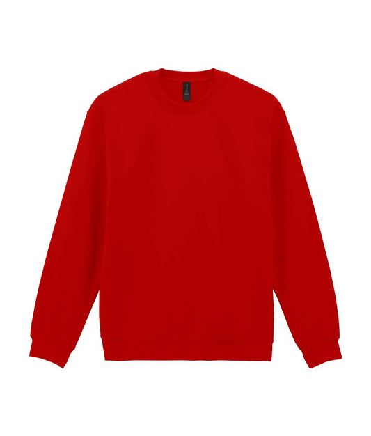 SOFTSTYLE® MIDWEIGHT FLEECE ADULT CREWNECK - Red - colorimageurl