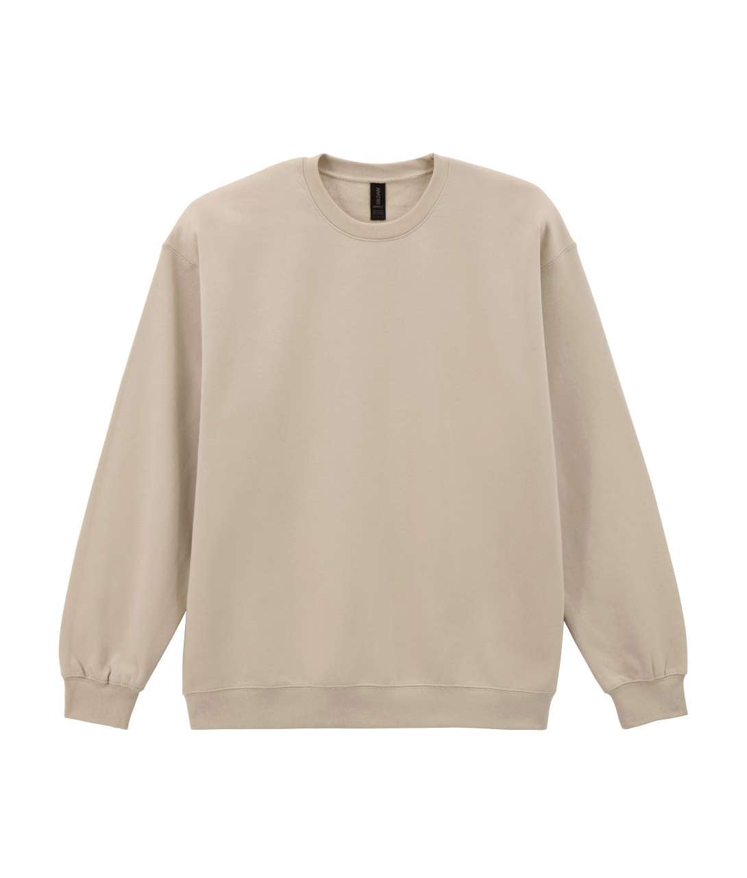 SOFTSTYLE® MIDWEIGHT FLEECE ADULT CREWNECK - Sand - colorimageurl