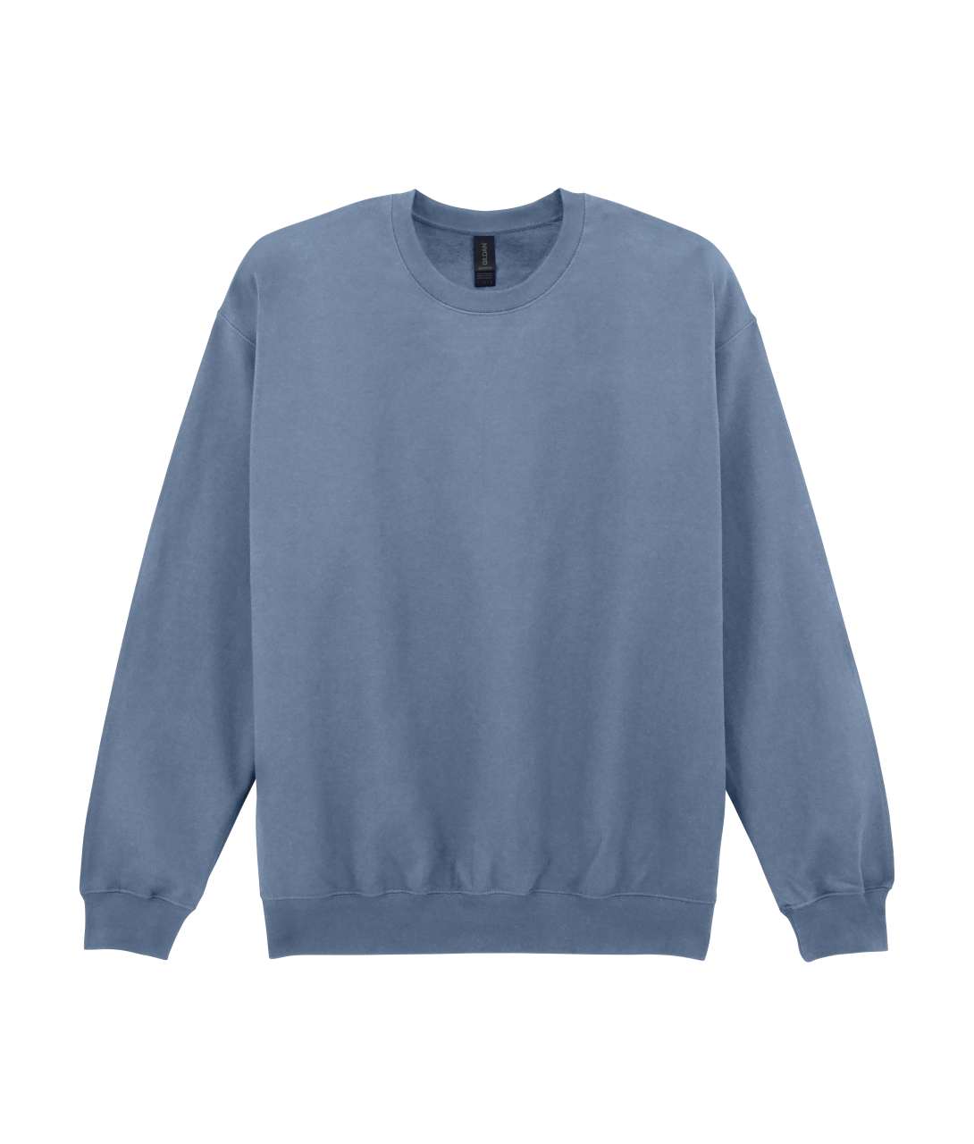 SOFTSTYLE® MIDWEIGHT FLEECE ADULT CREWNECK - Stone Blue - colorimageurl