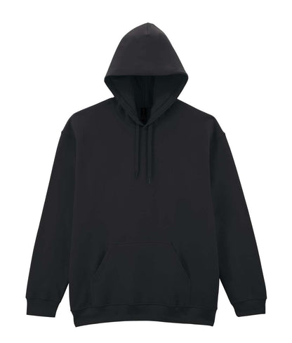 SOFTSTYLE® MIDWEIGHT FLEECE ADULT HOODIE - Black - colorimageurl