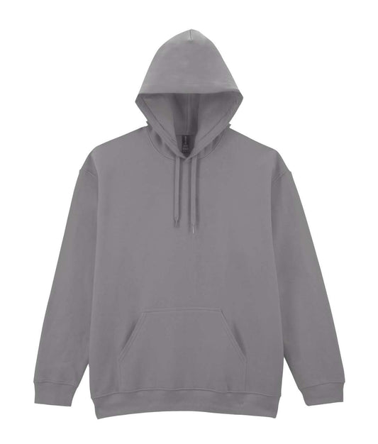 SOFTSTYLE® MIDWEIGHT FLEECE ADULT HOODIE - Cement - colorimageurl