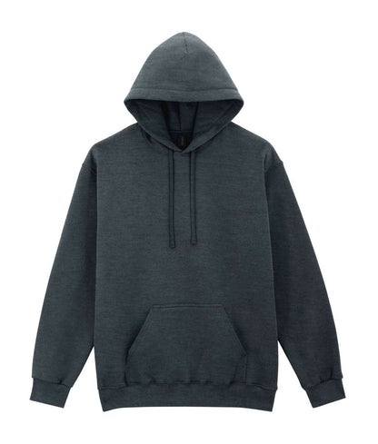 SOFTSTYLE® MIDWEIGHT FLEECE ADULT HOODIE - Dark Heather - colorimageurl