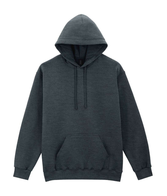 SOFTSTYLE® MIDWEIGHT FLEECE ADULT HOODIE - Dark Heather - colorimageurl