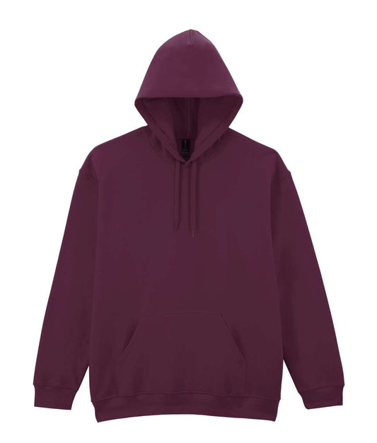 SOFTSTYLE® MIDWEIGHT FLEECE ADULT HOODIE - Maroon - colorimageurl