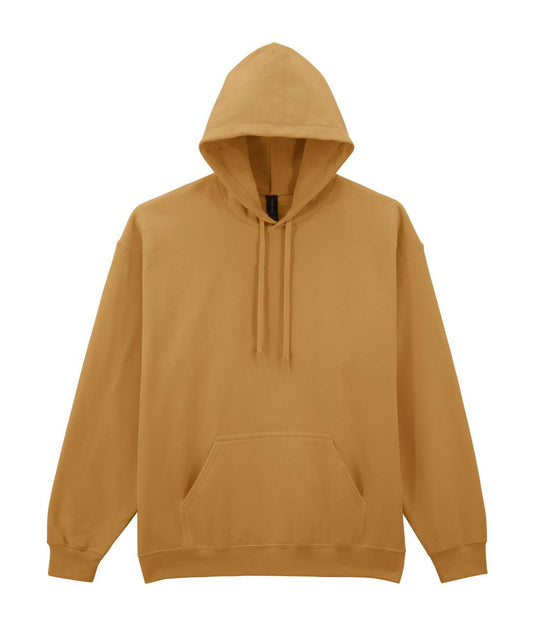 SOFTSTYLE® MIDWEIGHT FLEECE ADULT HOODIE - Mustard - colorimageurl