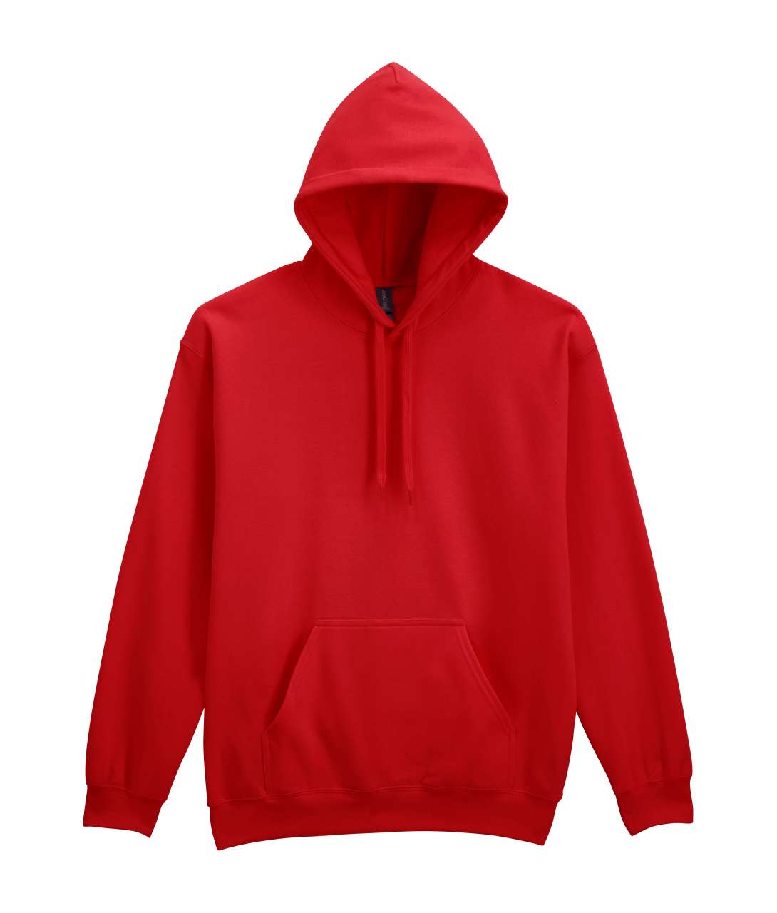 SOFTSTYLE® MIDWEIGHT FLEECE ADULT HOODIE - Red - colorimageurl