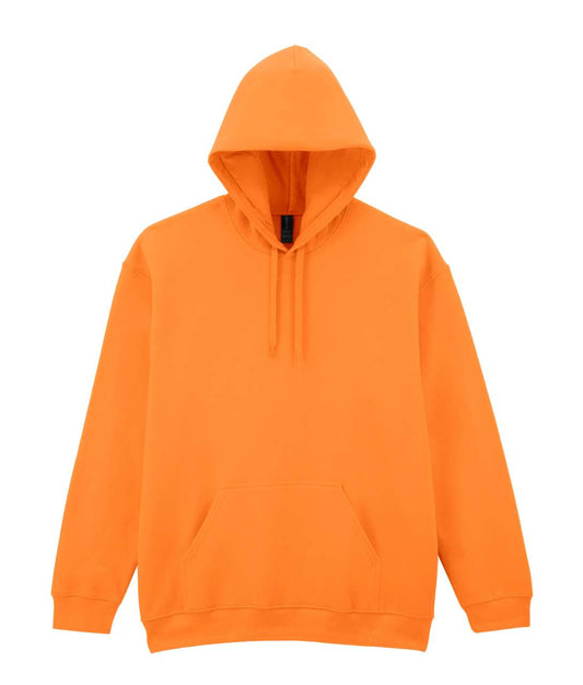 SOFTSTYLE® MIDWEIGHT FLEECE ADULT HOODIE - Tangerine - colorimageurl
