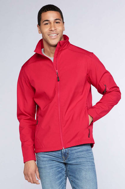 HAMMER UNISEX SOFTSHELL JACKET - Navy - modelimageurl