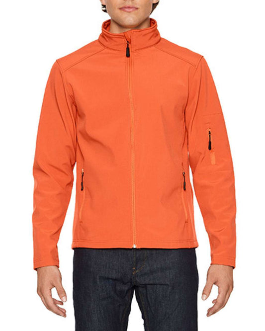 HAMMER UNISEX SOFTSHELL JACKET - Orange - colorimageurl
