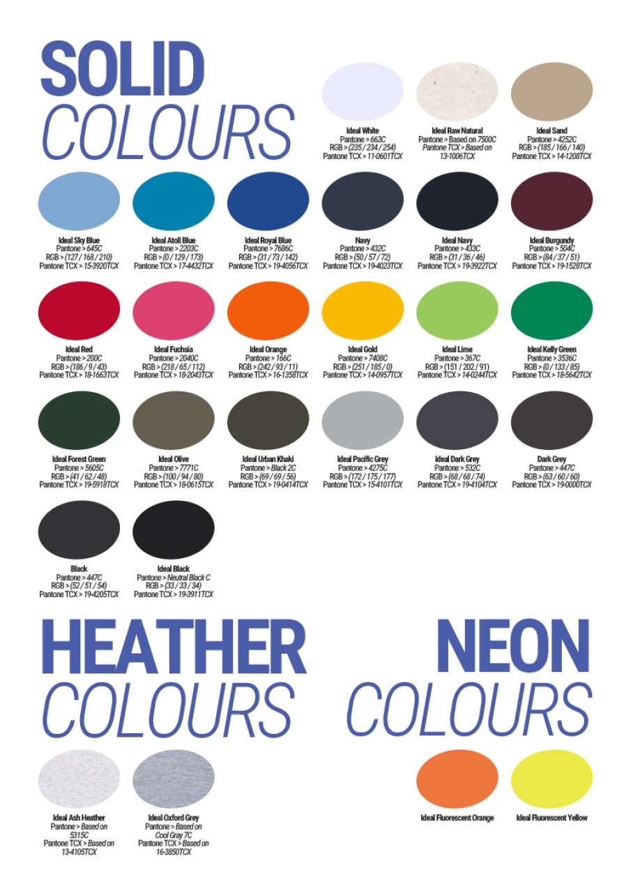 IBCC26 Color Cards