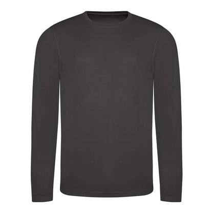 LONG SLEEVE COOL T - Charcoal - colorimageurl