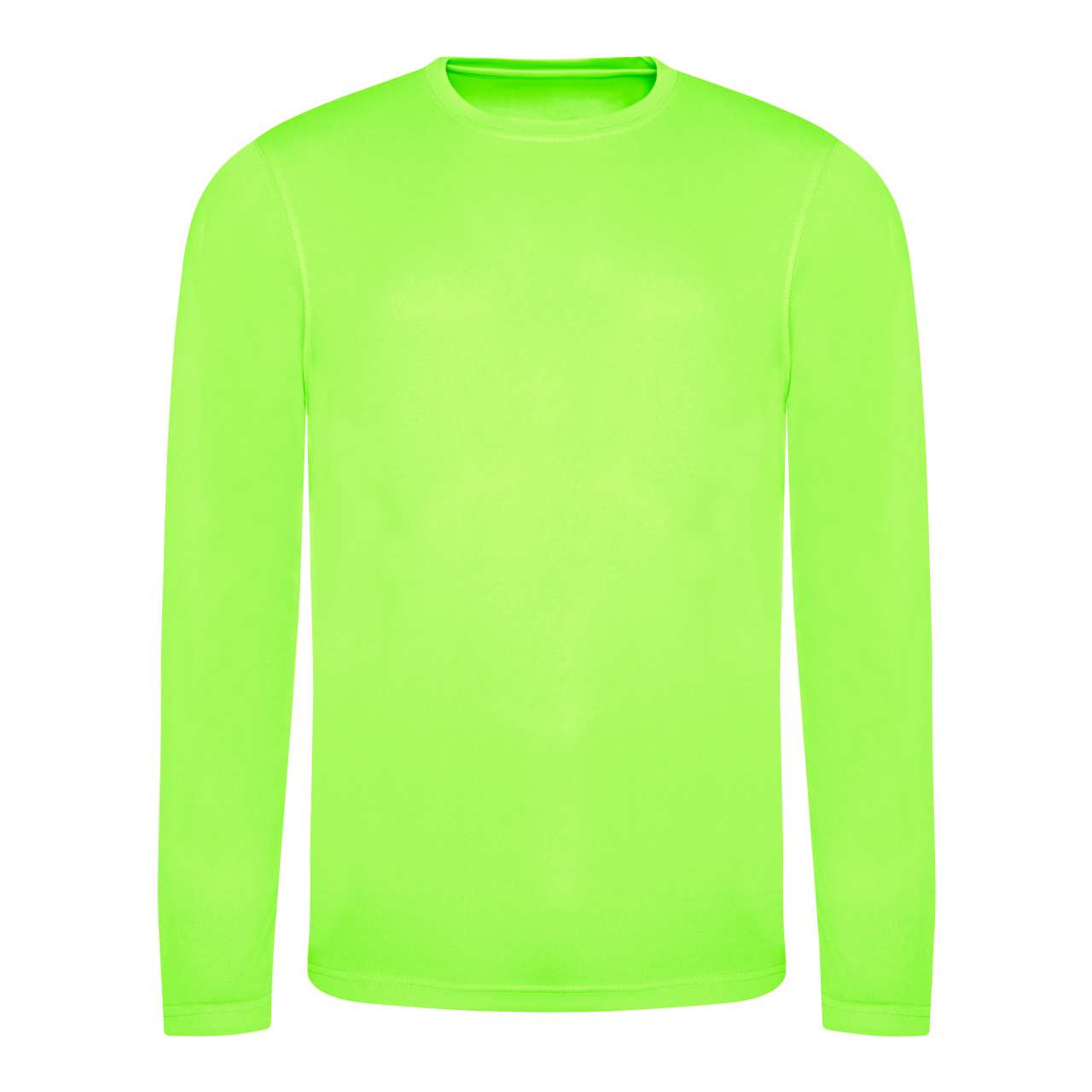 LONG SLEEVE COOL T - Electric Green - colorimageurl