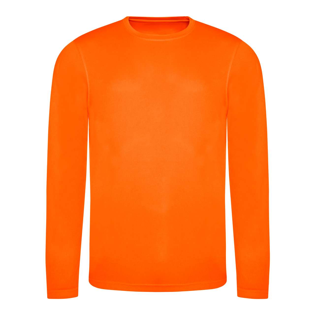 LONG SLEEVE COOL T - Electric Orange - colorimageurl