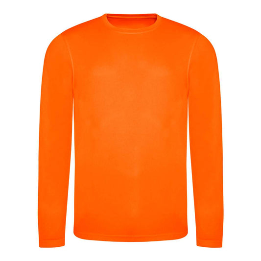 LONG SLEEVE COOL T - Electric Orange - colorimageurl