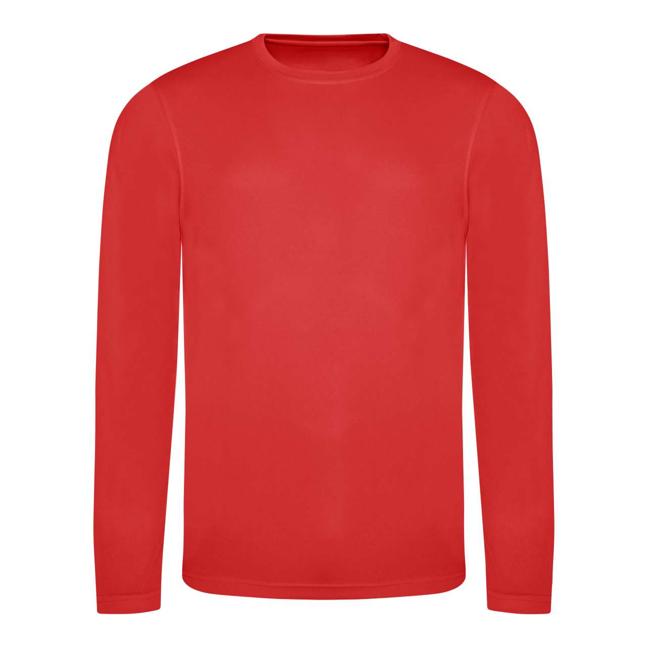 LONG SLEEVE COOL T - Fire Red - colorimageurl