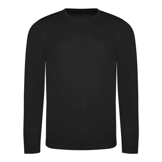LONG SLEEVE COOL T - Jet Black - colorimageurl