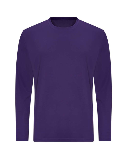 LONG SLEEVE COOL T - Purple - colorimageurl
