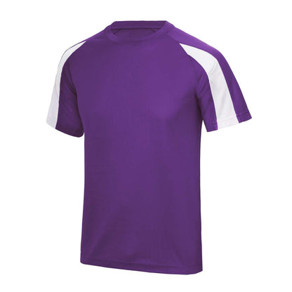 CONTRAST COOL T - Purple/Arctic White - colorimageurl