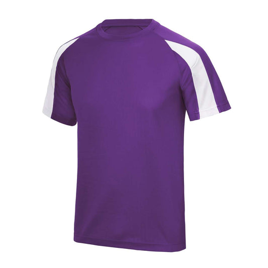 CONTRAST COOL T - Purple/Arctic White - colorimageurl