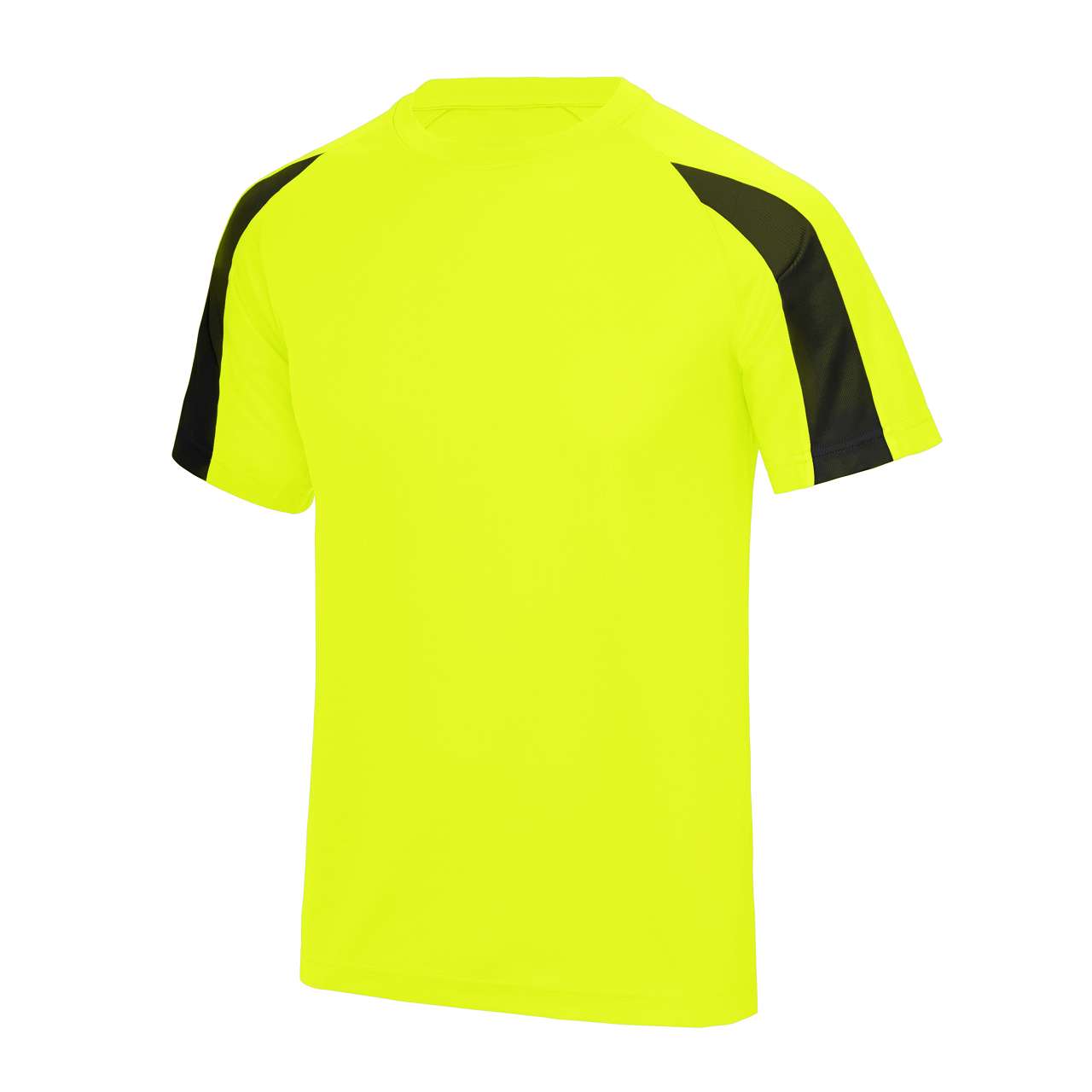 KIDS CONTRAST COOL T - Electric Yellow/Jet Black - colorimageurl