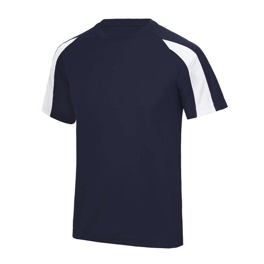 KIDS CONTRAST COOL T - French Navy/Arctic White - colorimageurl
