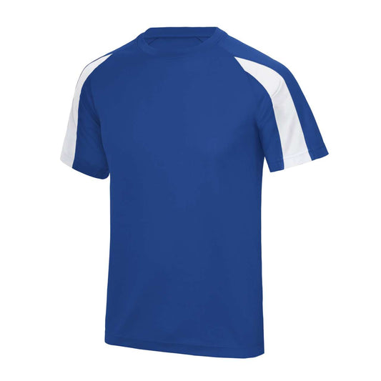 KIDS CONTRAST COOL T - Royal Blue/Arctic White - colorimageurl